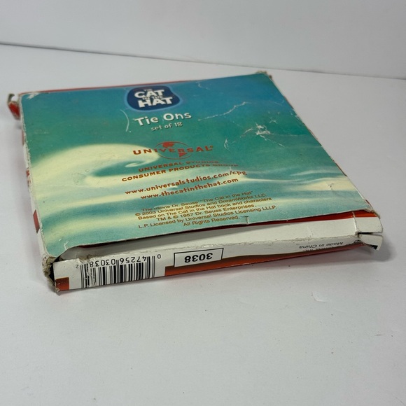 15 Dr. Seuss Cat in the hat Ornaments Set - Picture 6 of 10